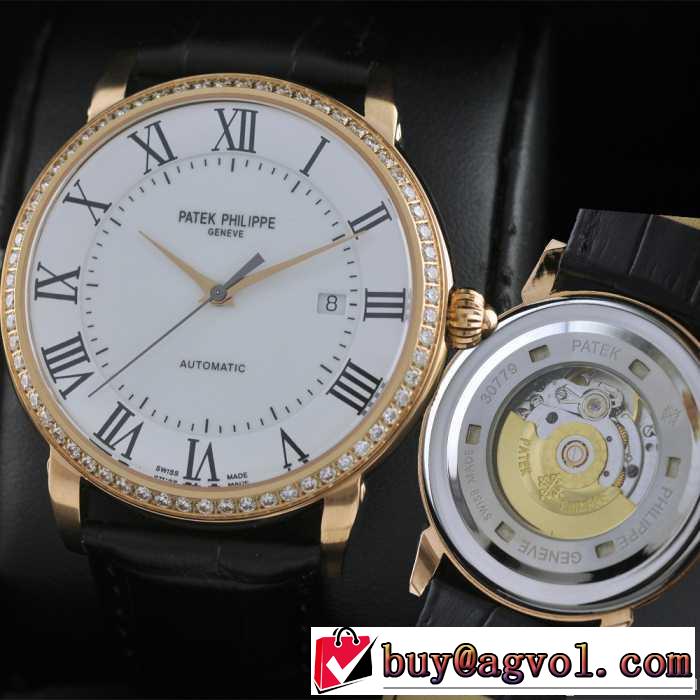 自動巻き スイスムーブメント  男性用腕時計 patek philippe philippe パテックフィリップ  メンズ腕時計